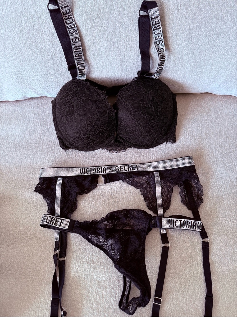 Victoria's Secret Shine Strap Lingerie Set
